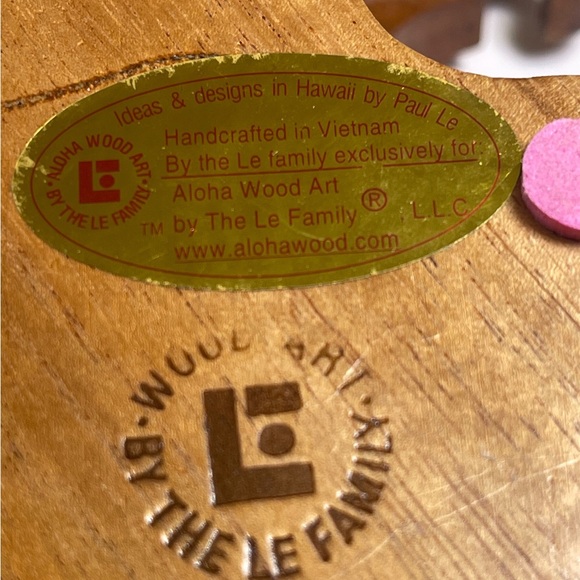 aloha wood art turtle puzzle Trinket Jewelry Box Design In Hawaii By Paul Le - Picture 4 of 16